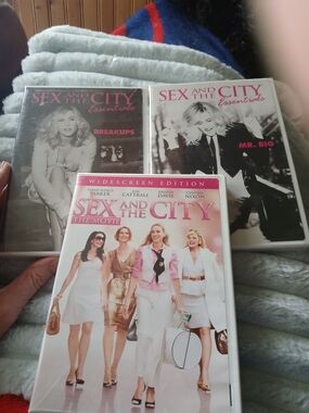 Sex and the City Movie Widescreen Edition DVD - White & Pink Cover